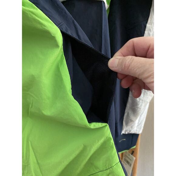 NWT NFL Men's XXL Seattle Seahawks 1/4 Zip Nylon Track Jacket Team - Picture 9 of 11